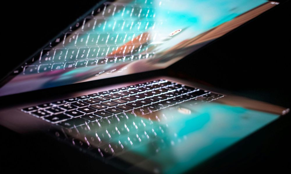 futuristic MacBook concept photo